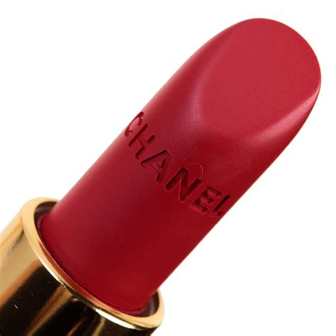 chanel rouge velvet allure in 73 imperial|Chanel Rouge Allure velvet legendaire.